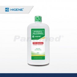 Higene 70% Isopropyl Alcohol, 500 ml Higene 70% Isopropyl Alcohol, 500 ml